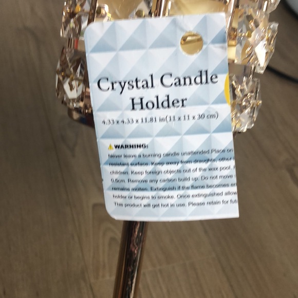 Crystal Candle Holder - Picture 3 of 8